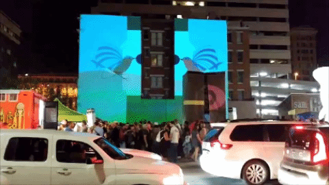 The full Blink festival is October 10-13 in Cincinnati and Covington.